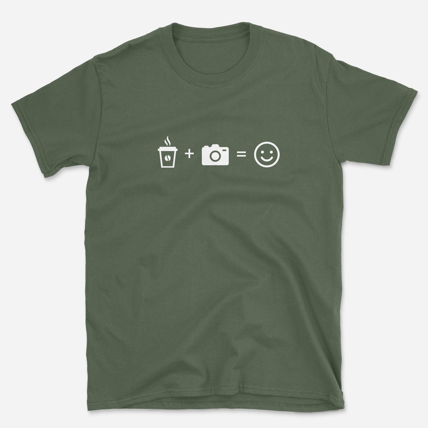 Coffee Plus Camera T-Shirt