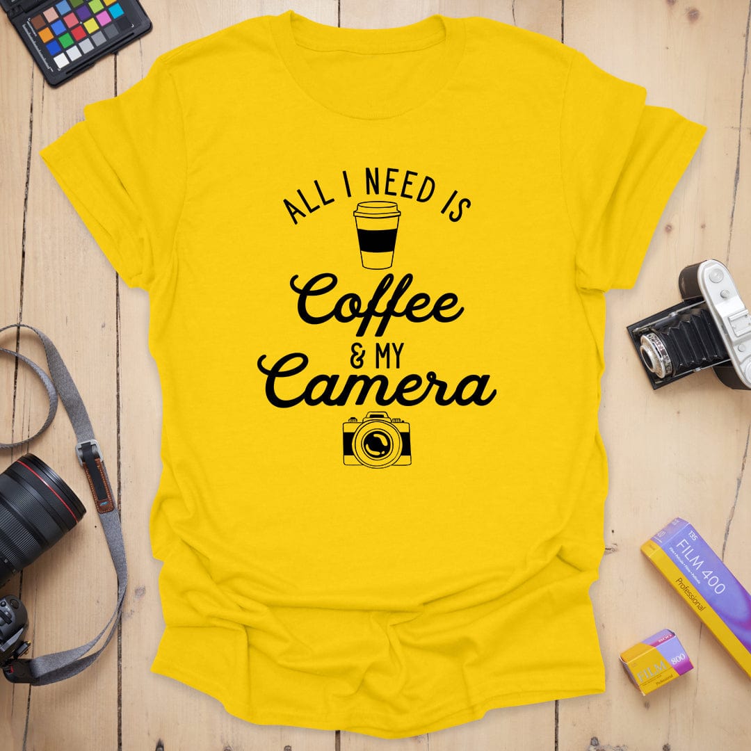 Coffee and My Camera T-Shirt