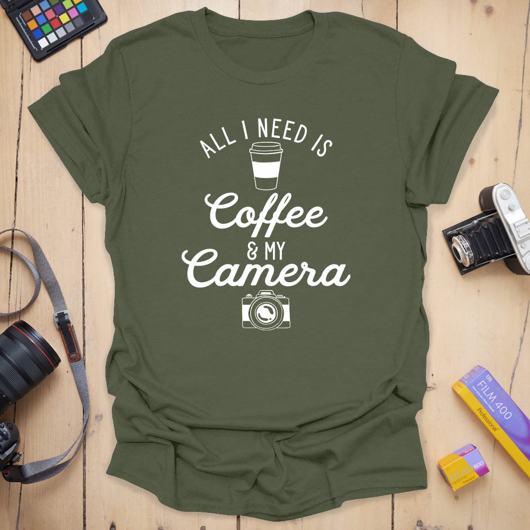 Coffee and My Camera T-Shirt
