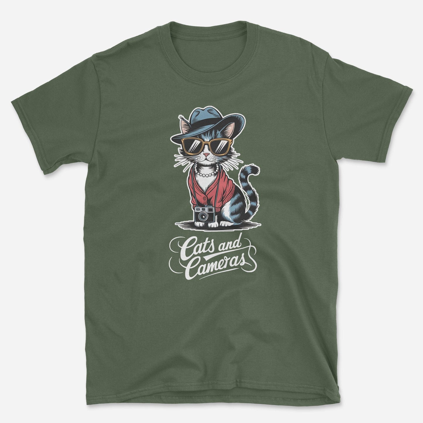 Cats and Cameras T-Shirt
