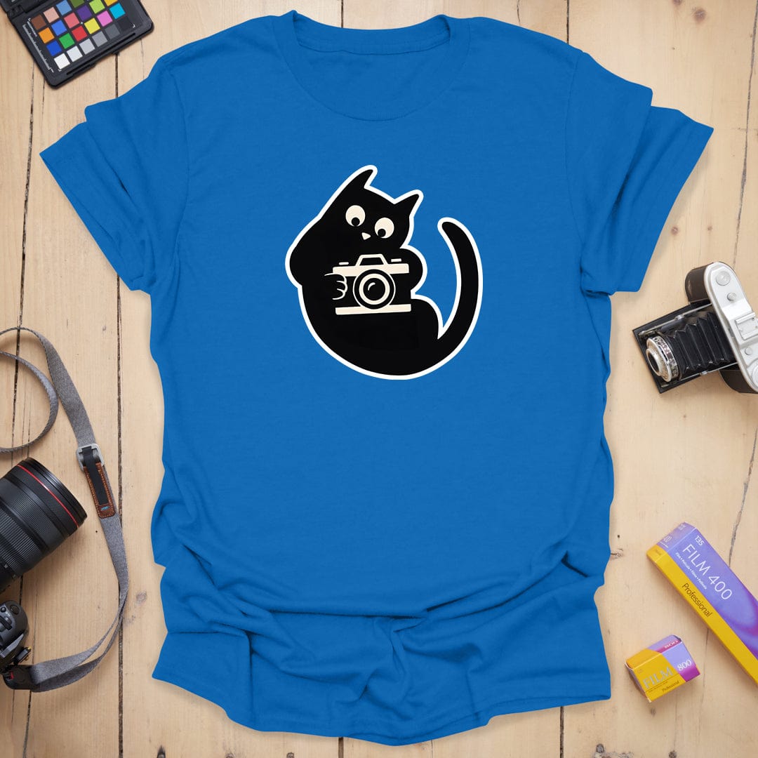 Camera Cat T-Shirt