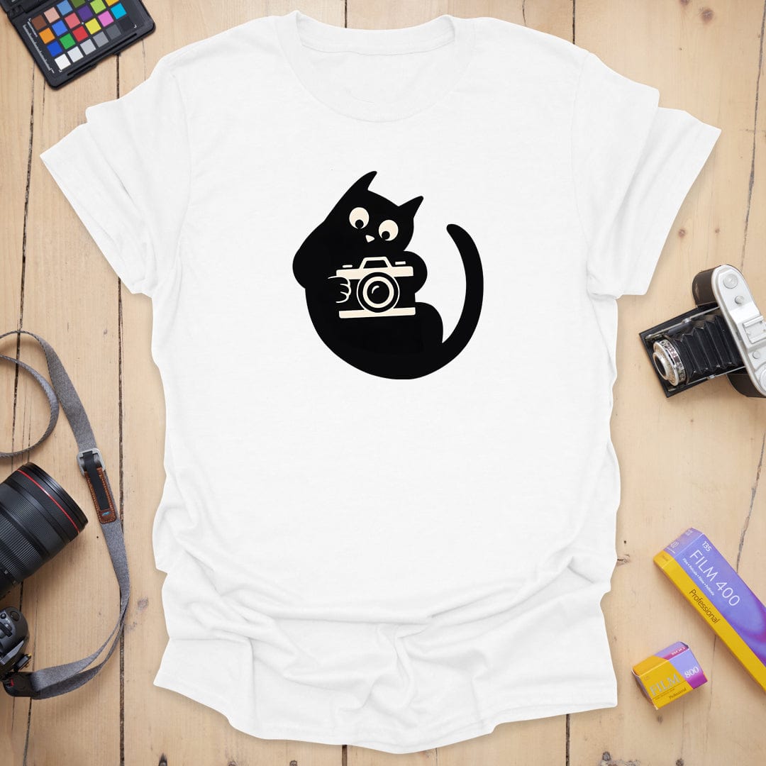 Camera Cat T-Shirt