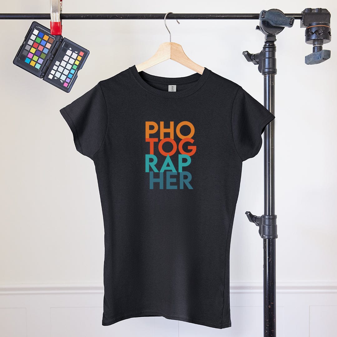 Color Stacked Women's T-Shirt