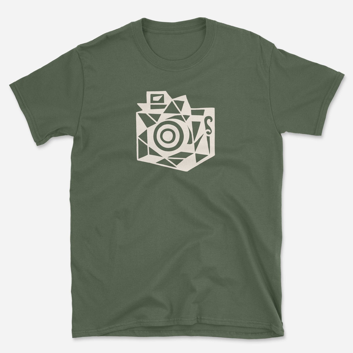 Cubist Camera T-Shirt