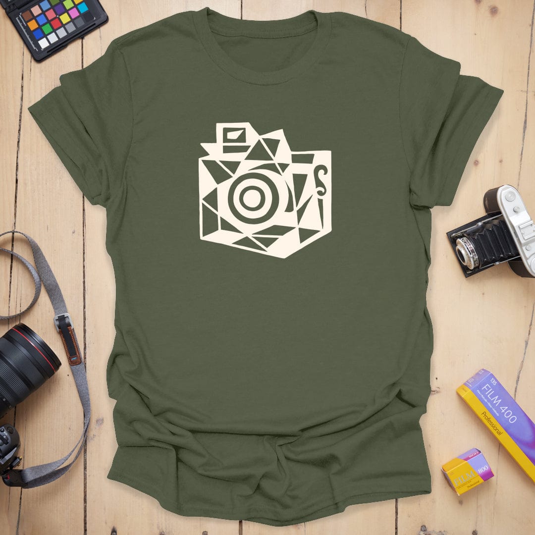 Cubist Camera T-Shirt