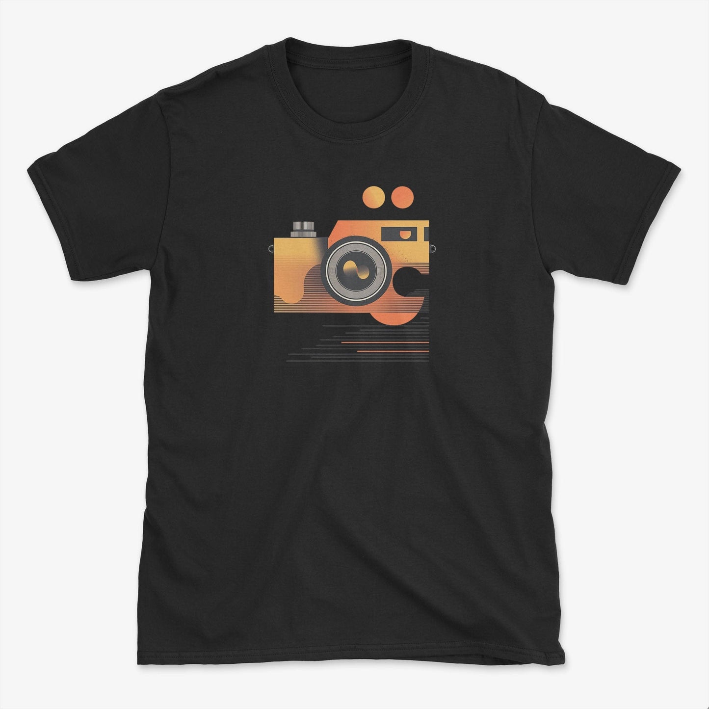 Golden Abstract T-Shirt