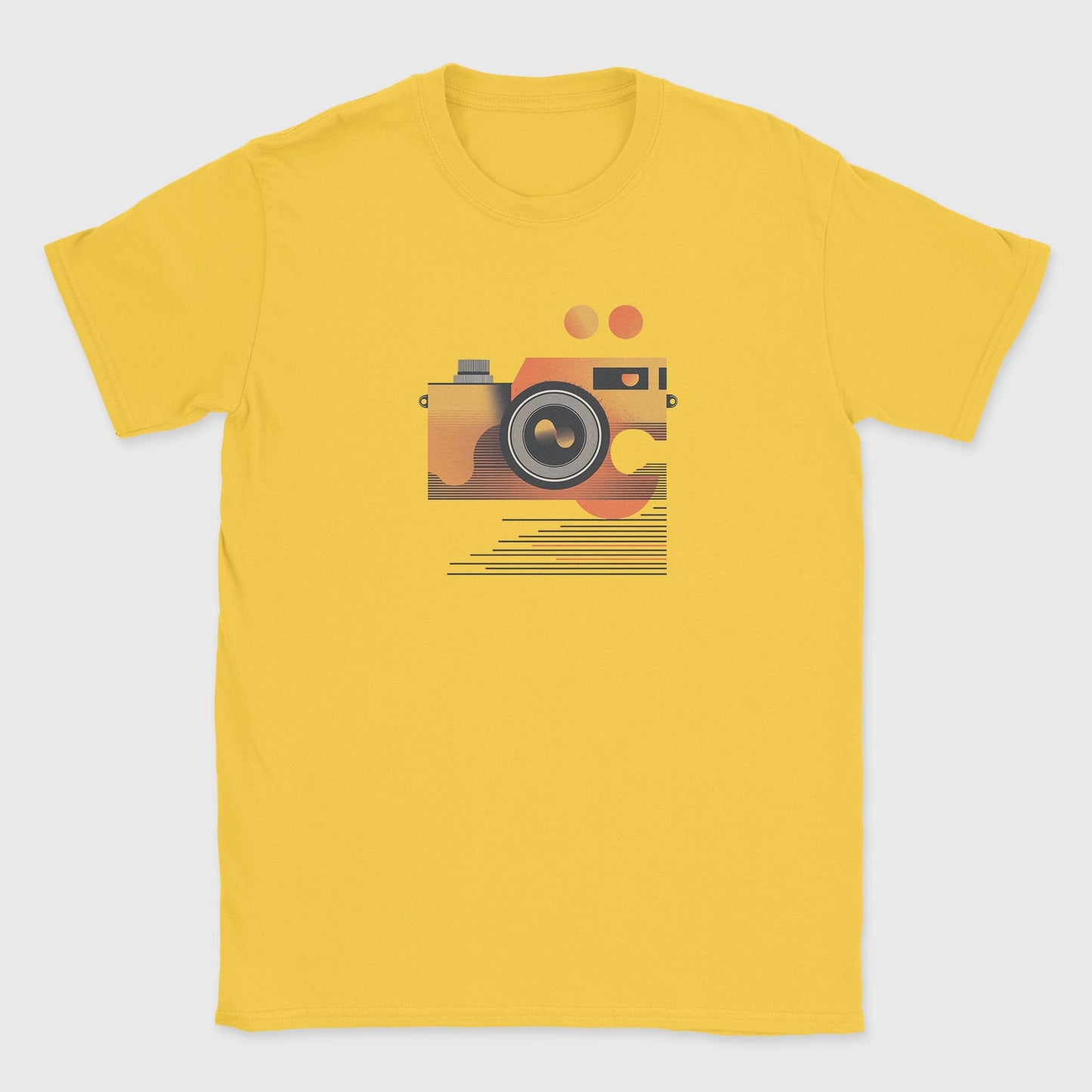 Golden Abstract T-Shirt