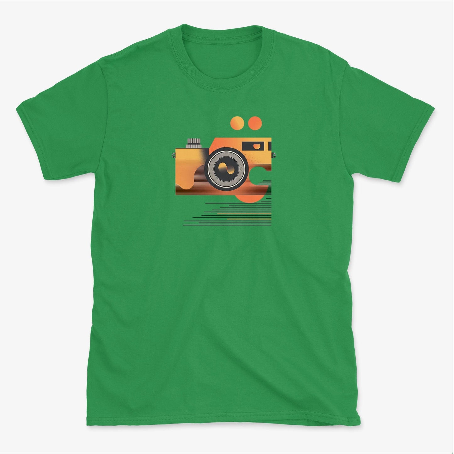 Golden Abstract T-Shirt