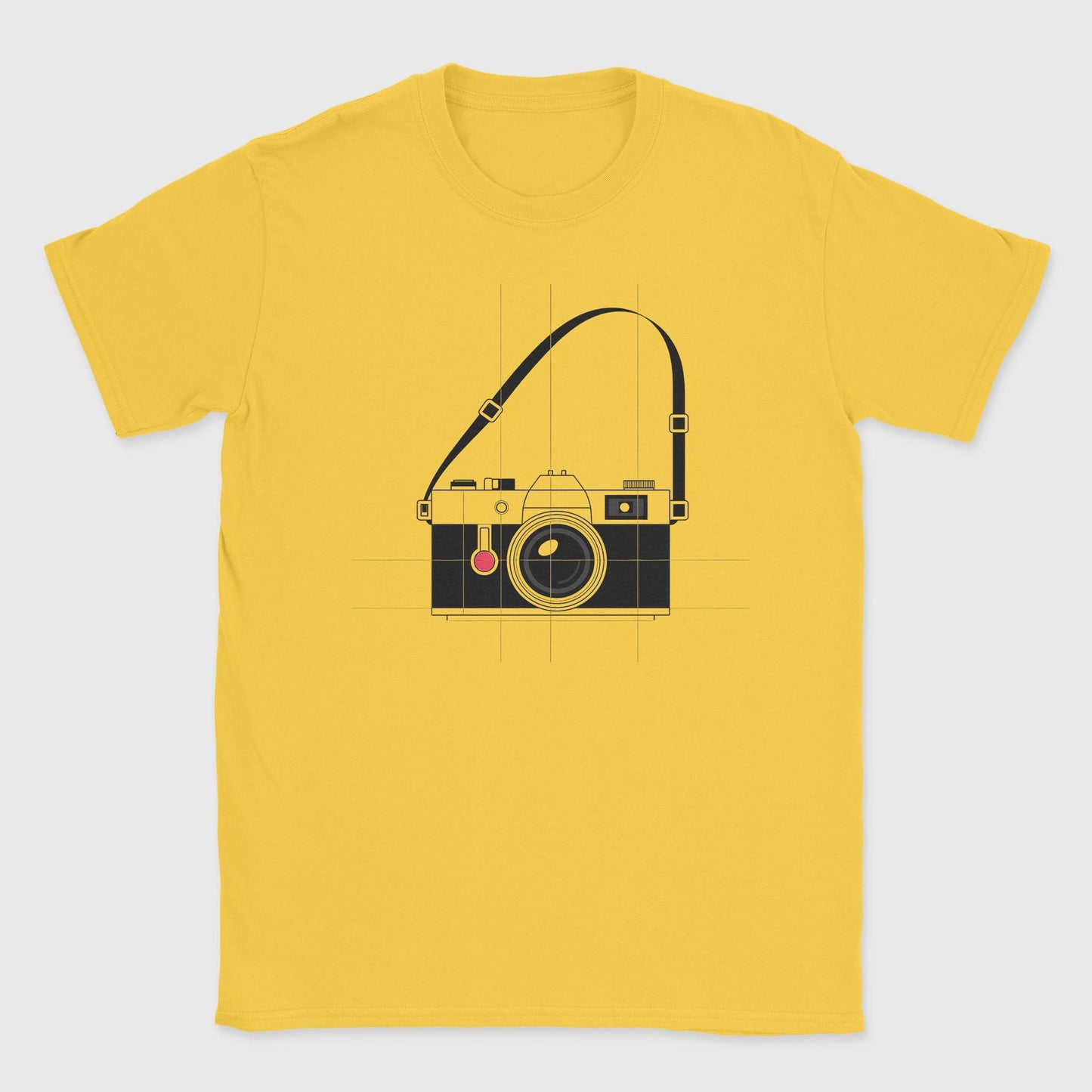 Gridline Camera T-Shirt