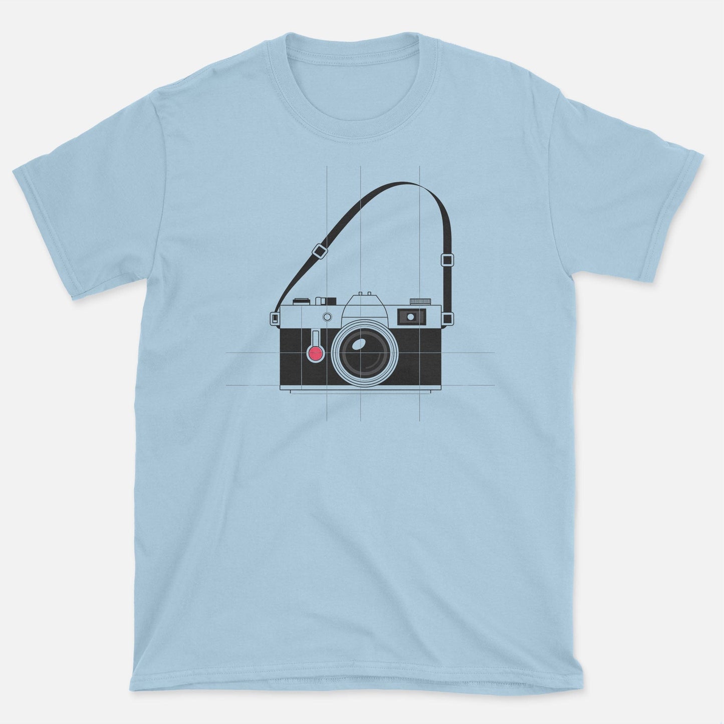 Gridline Camera T-Shirt
