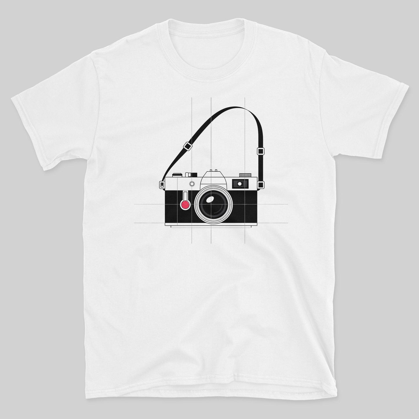 Gridline Camera T-Shirt