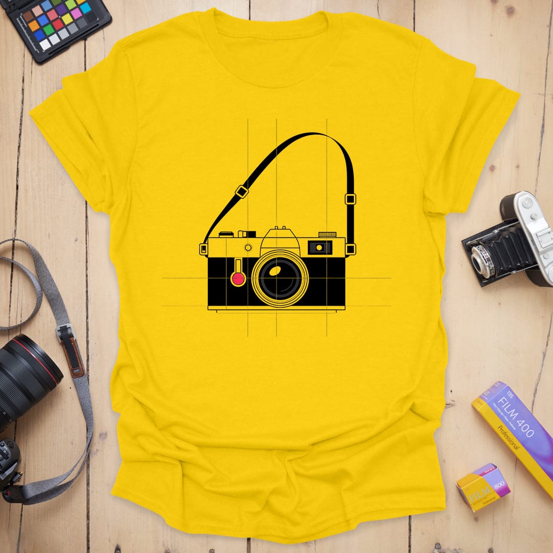 Gridline Camera T-Shirt