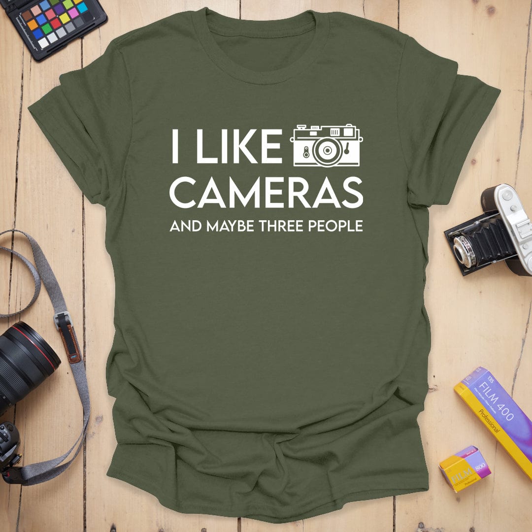 I Like Cameras T-Shirt