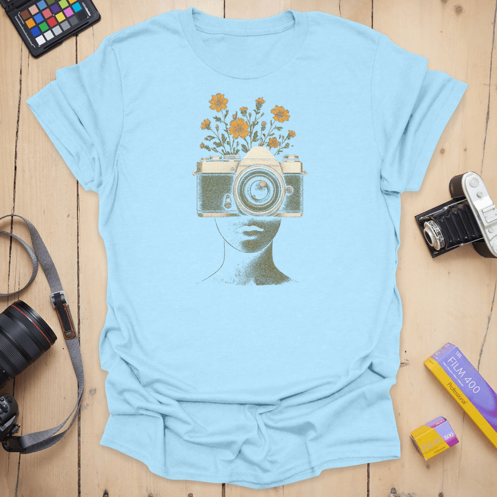 415 Sunflowers - Light Blue
