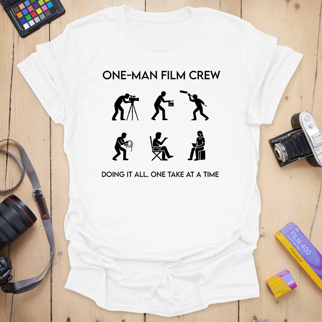 One-Man Film Crew T-Shirt