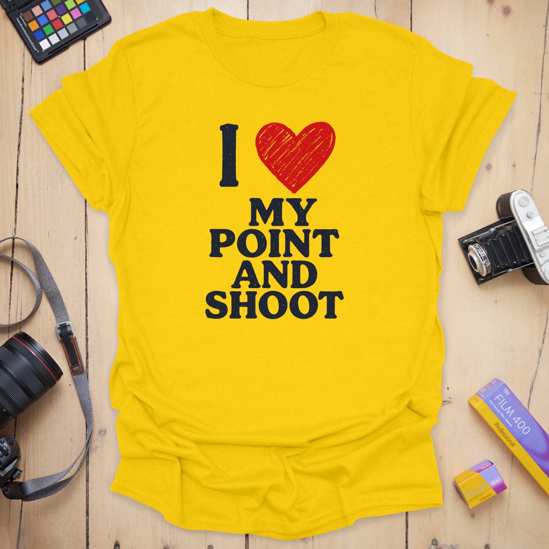 Point and Shoot Love T-Shirt