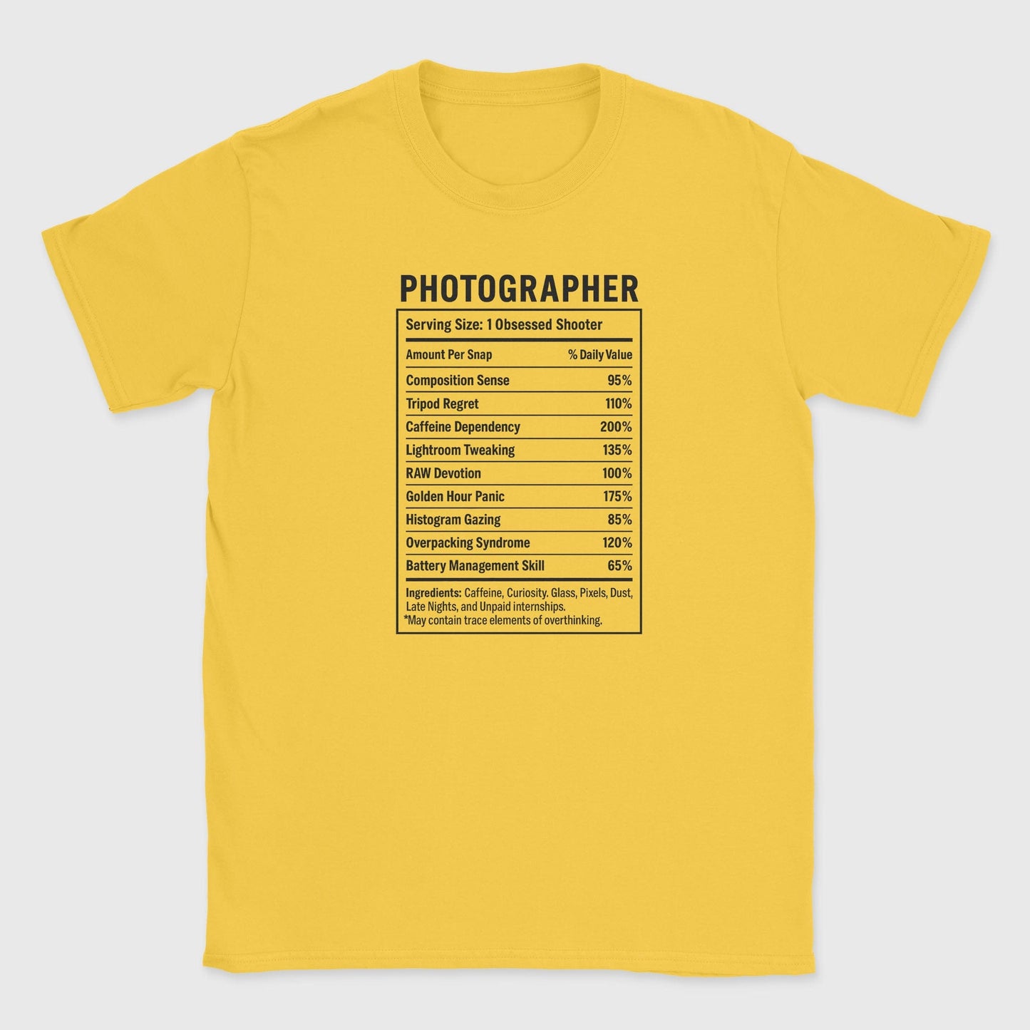 Photographer Label T-Shirt