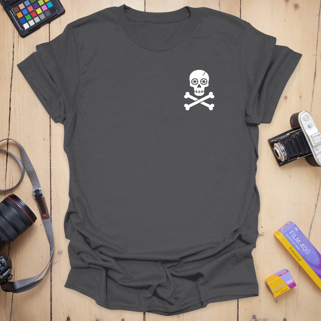 Skull and Shutter Badge T-Shirt