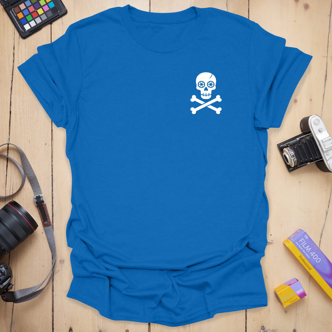 Skull and Shutter Badge T-Shirt