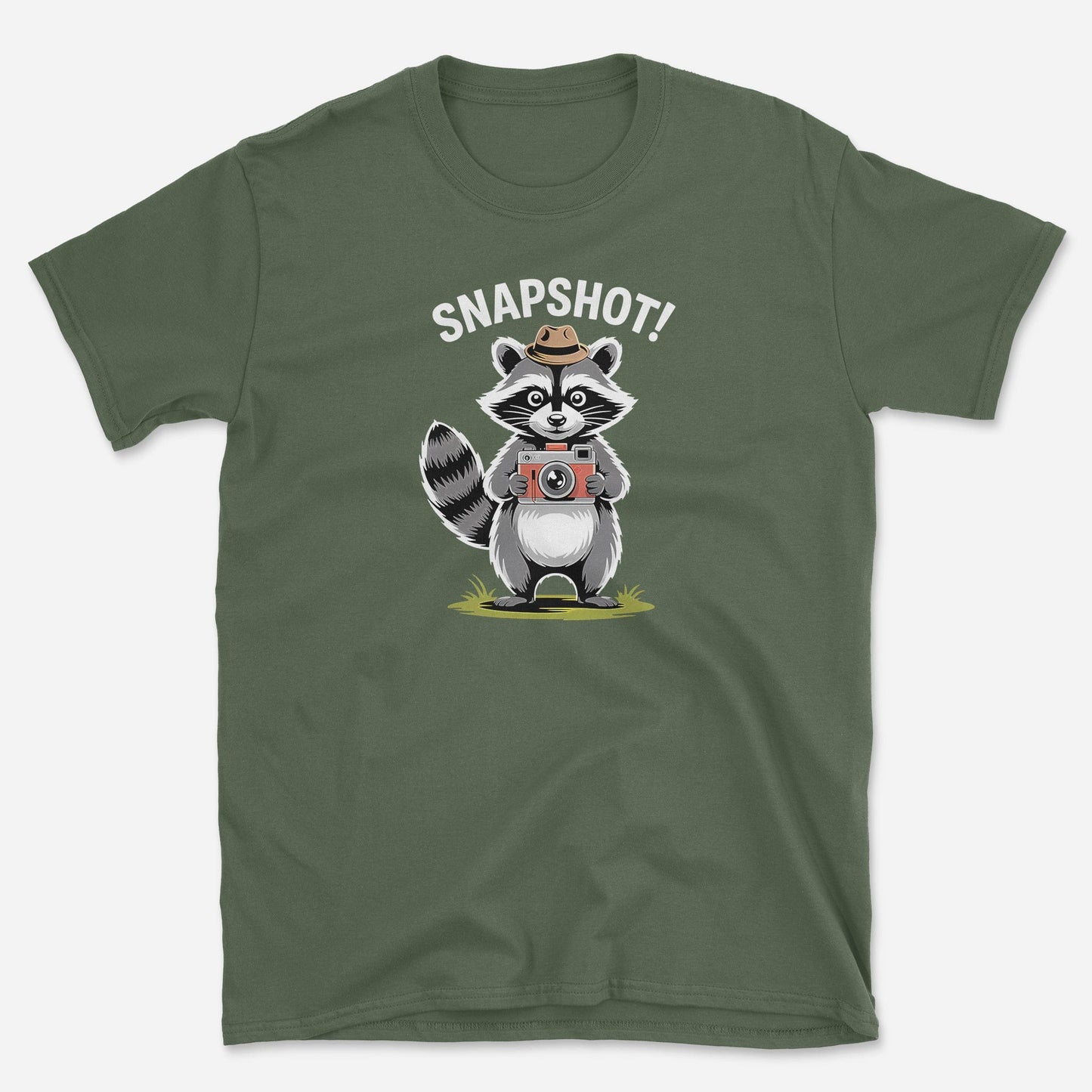 Snapshot Raccoon T-Shirt