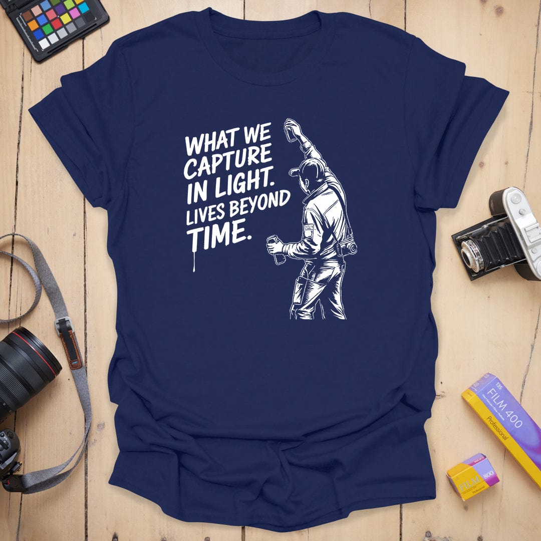 What We Capture in Light T-Shirt