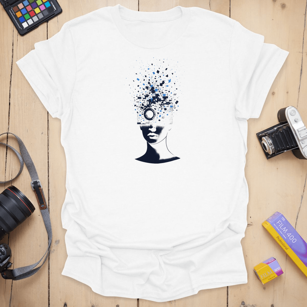 414 Pixel Bloom - White
