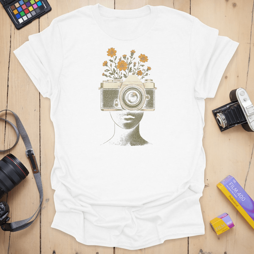 415 Sunflowers - White