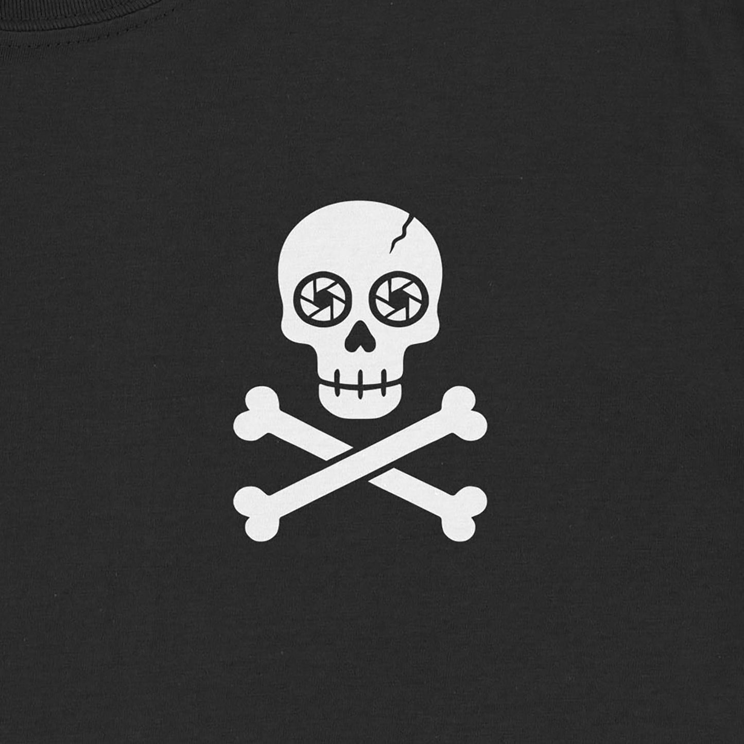 Skull and Shutter Badge T-Shirt
