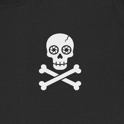 Skull and Shutter Badge T-Shirt