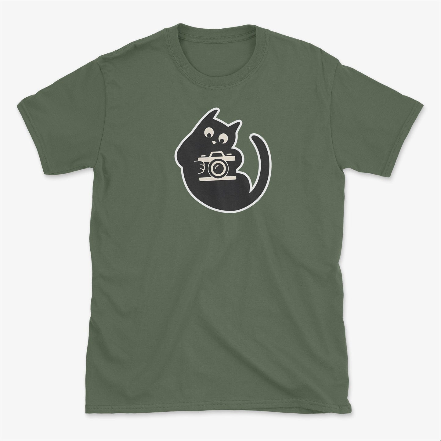 Camera Cat T-Shirt