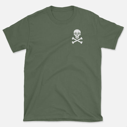 Skull and Shutter Badge T-Shirt