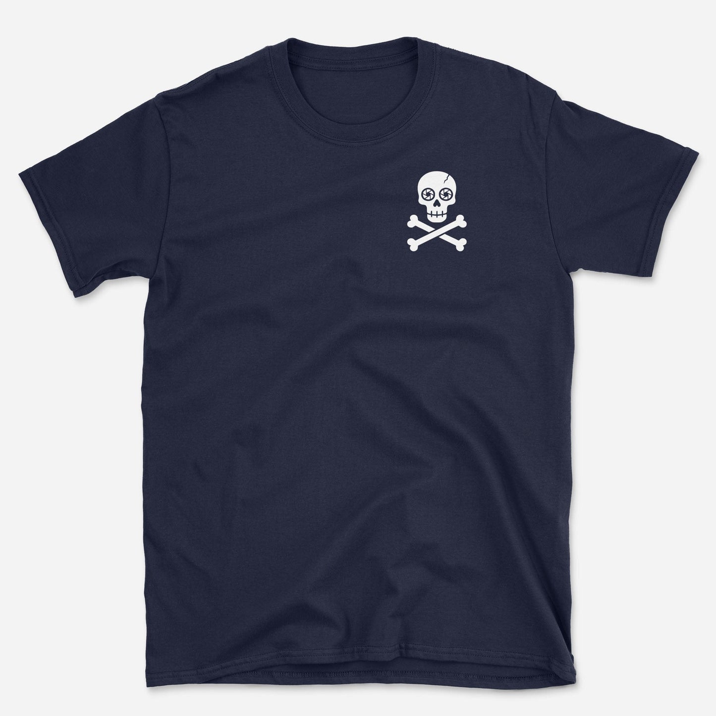 Skull and Shutter Badge T-Shirt