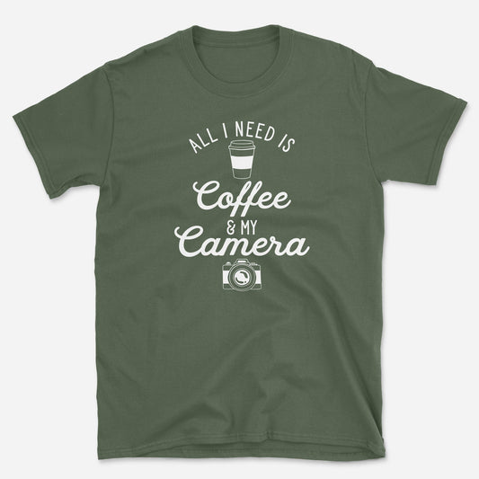 Coffee and My Camera T-Shirt
