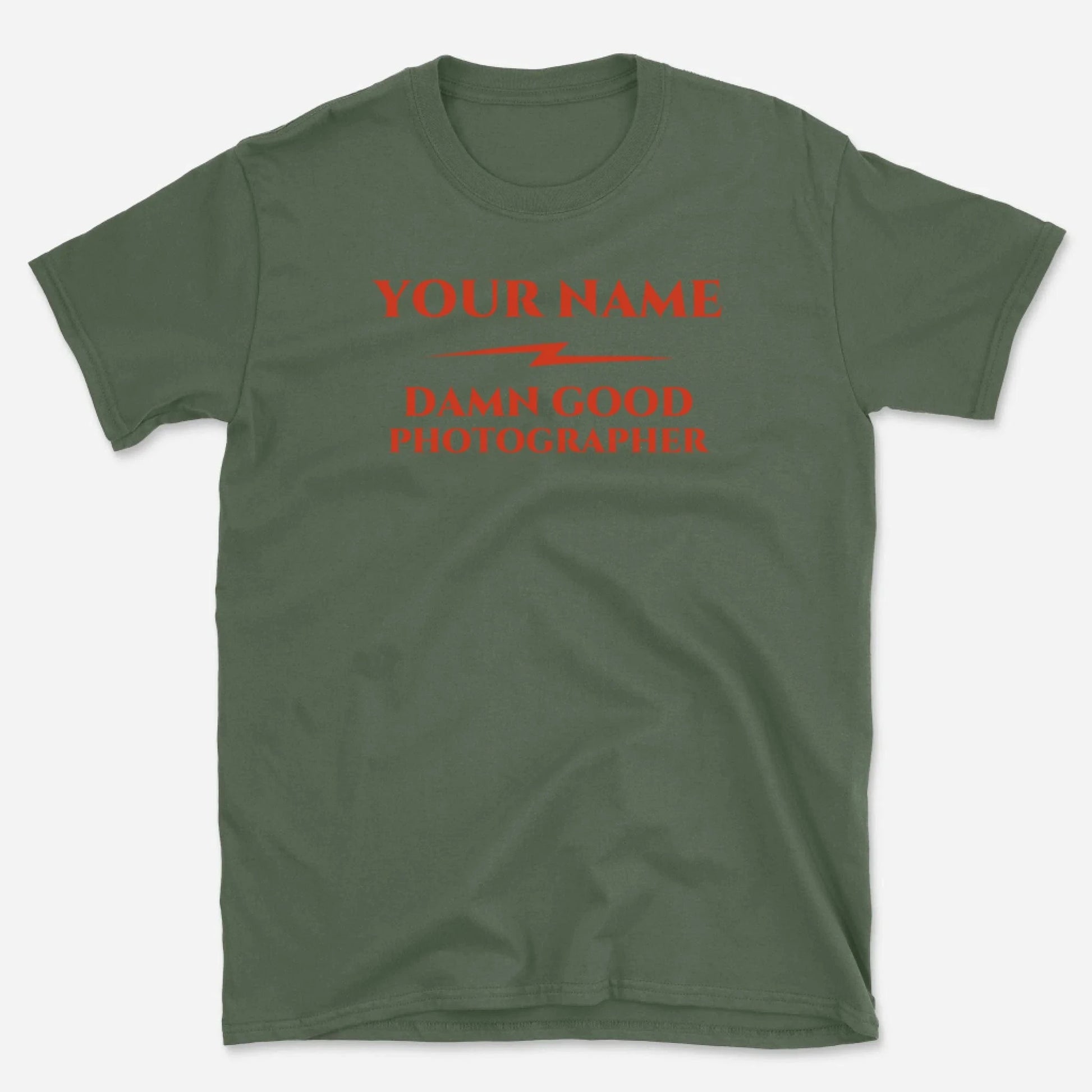 mockupMilitary Green