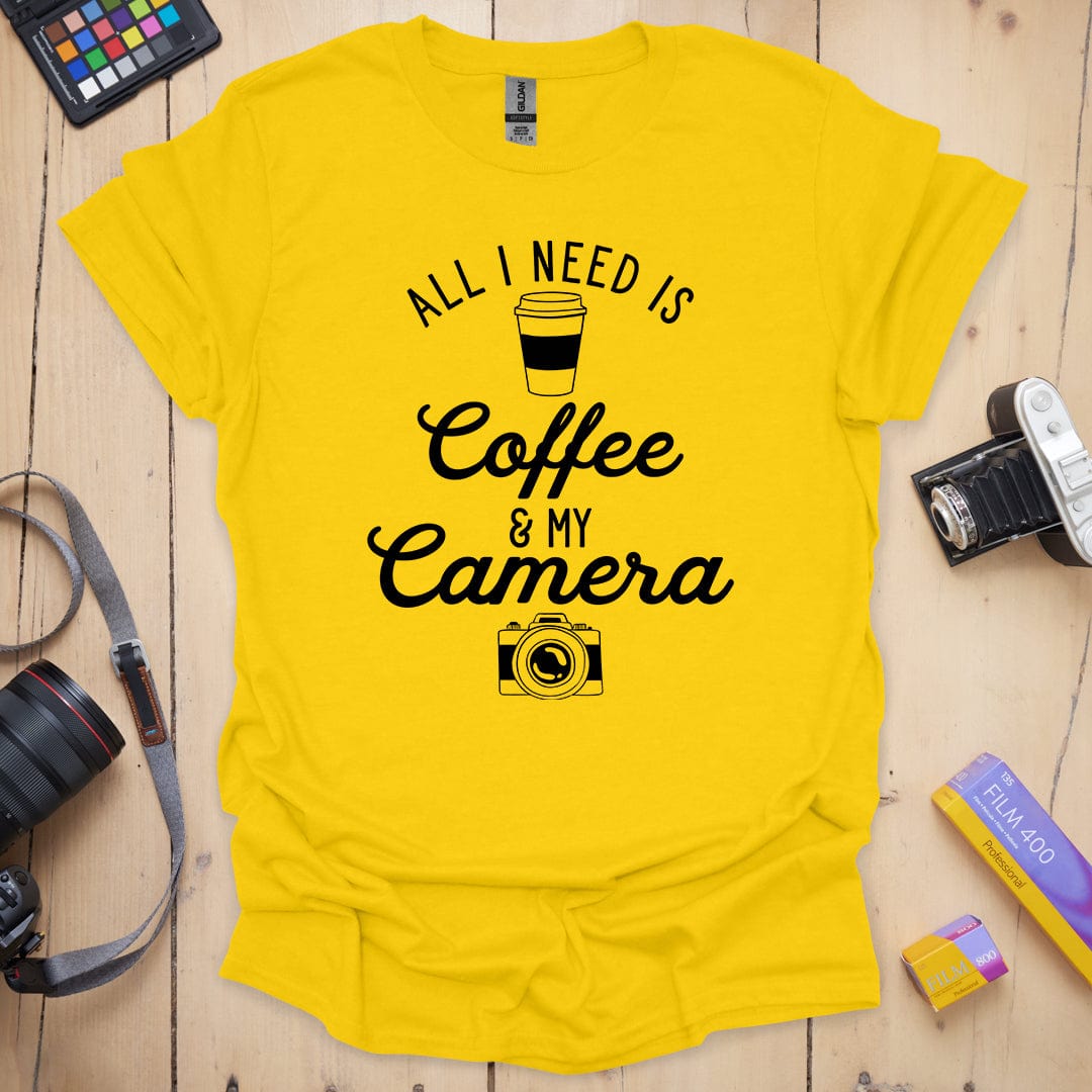 Coffee and My Camera T-Shirt