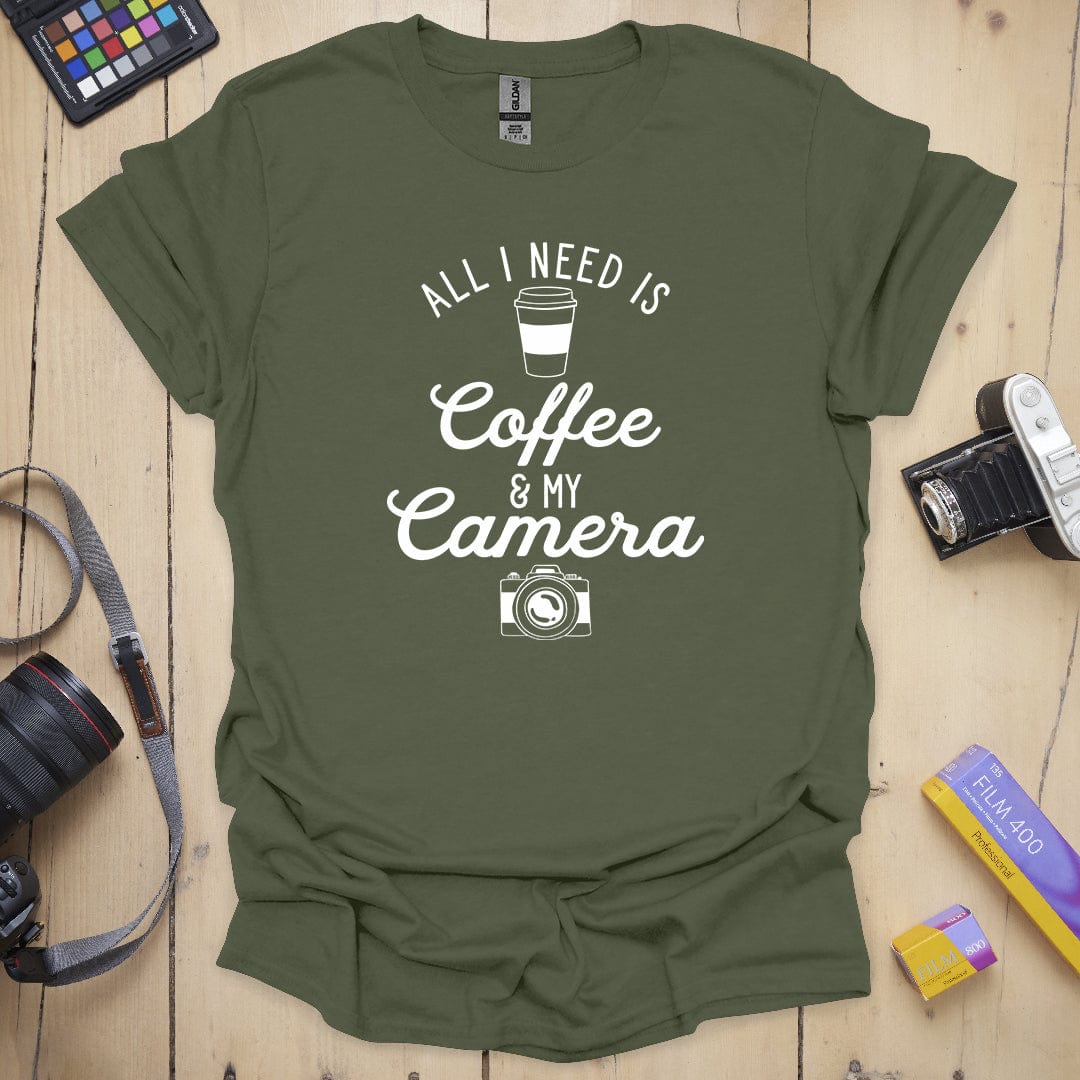 Coffee and My Camera T-Shirt