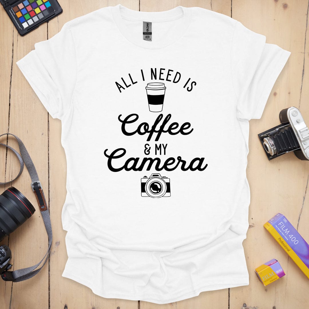 Coffee and My Camera T-Shirt