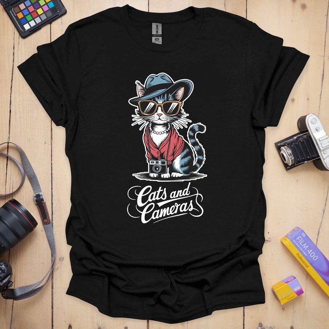 Cats and Cameras T-Shirt