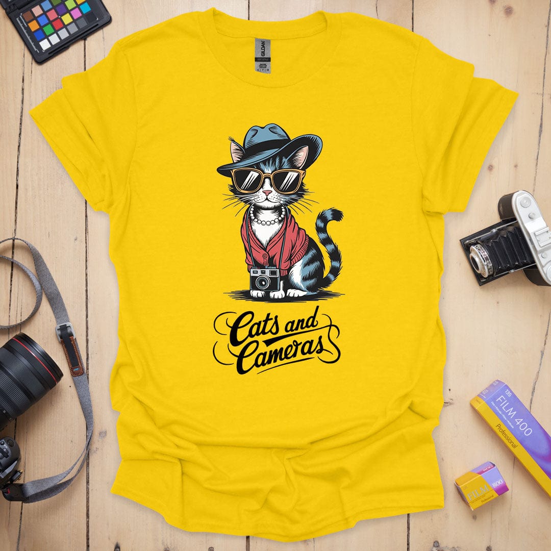 Cats and Cameras T-Shirt