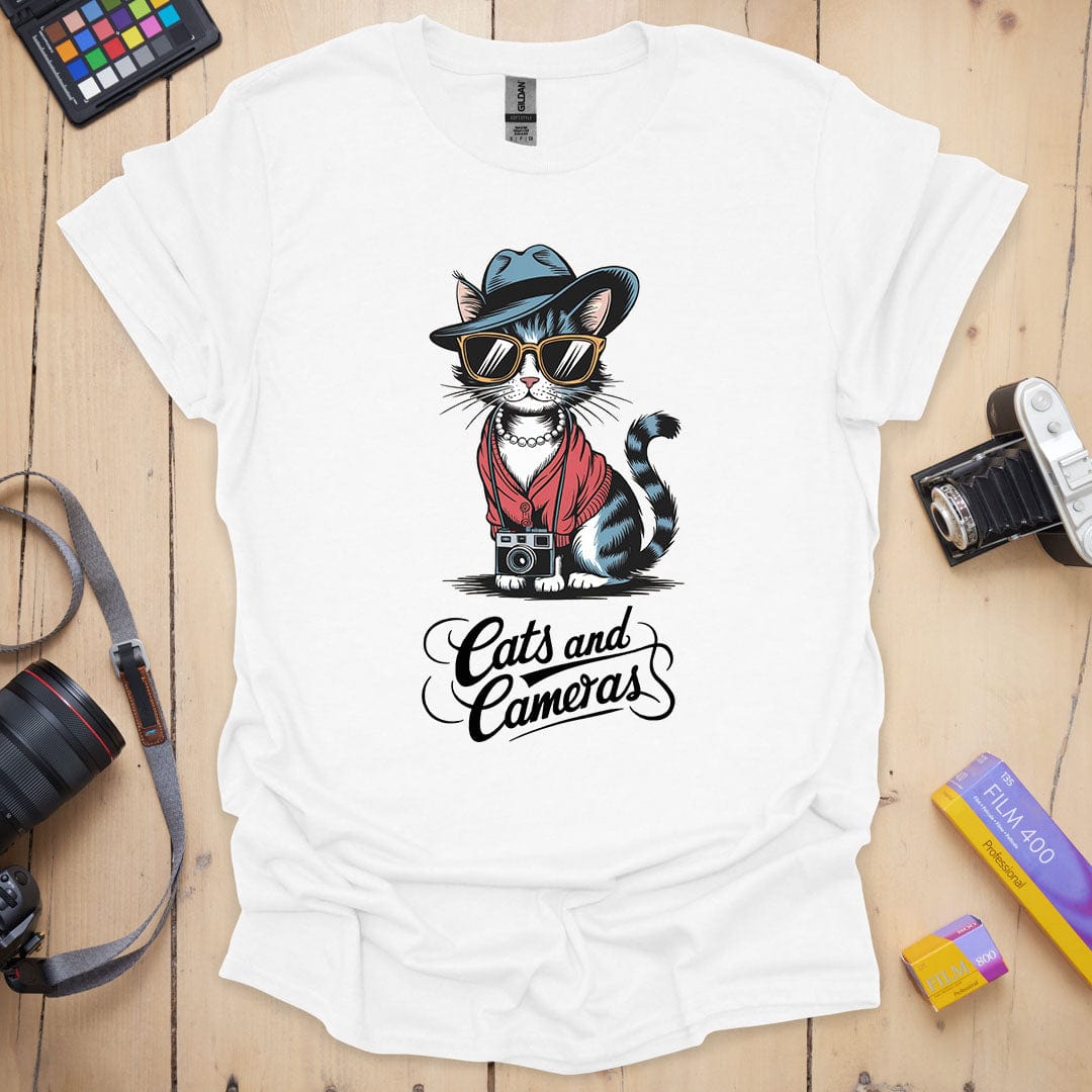 Cats and Cameras T-Shirt