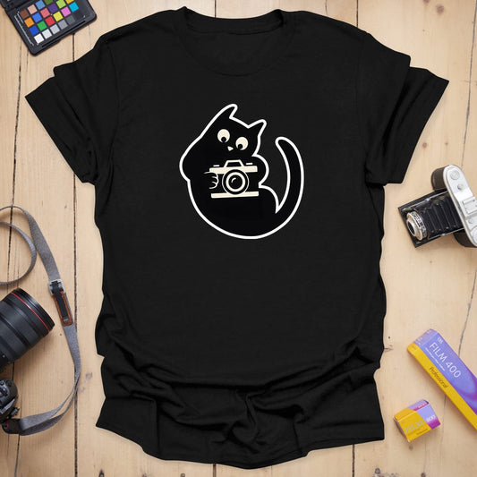 Camera Cat T-Shirt
