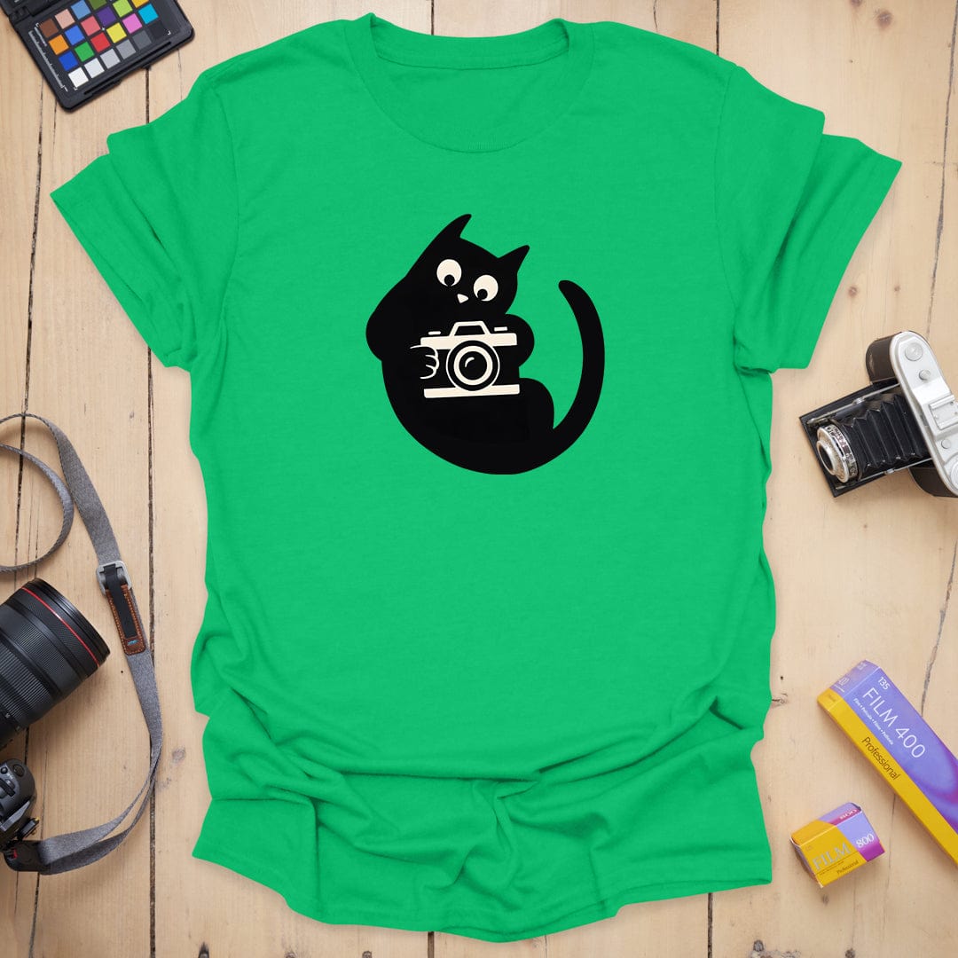 Camera Cat T-Shirt