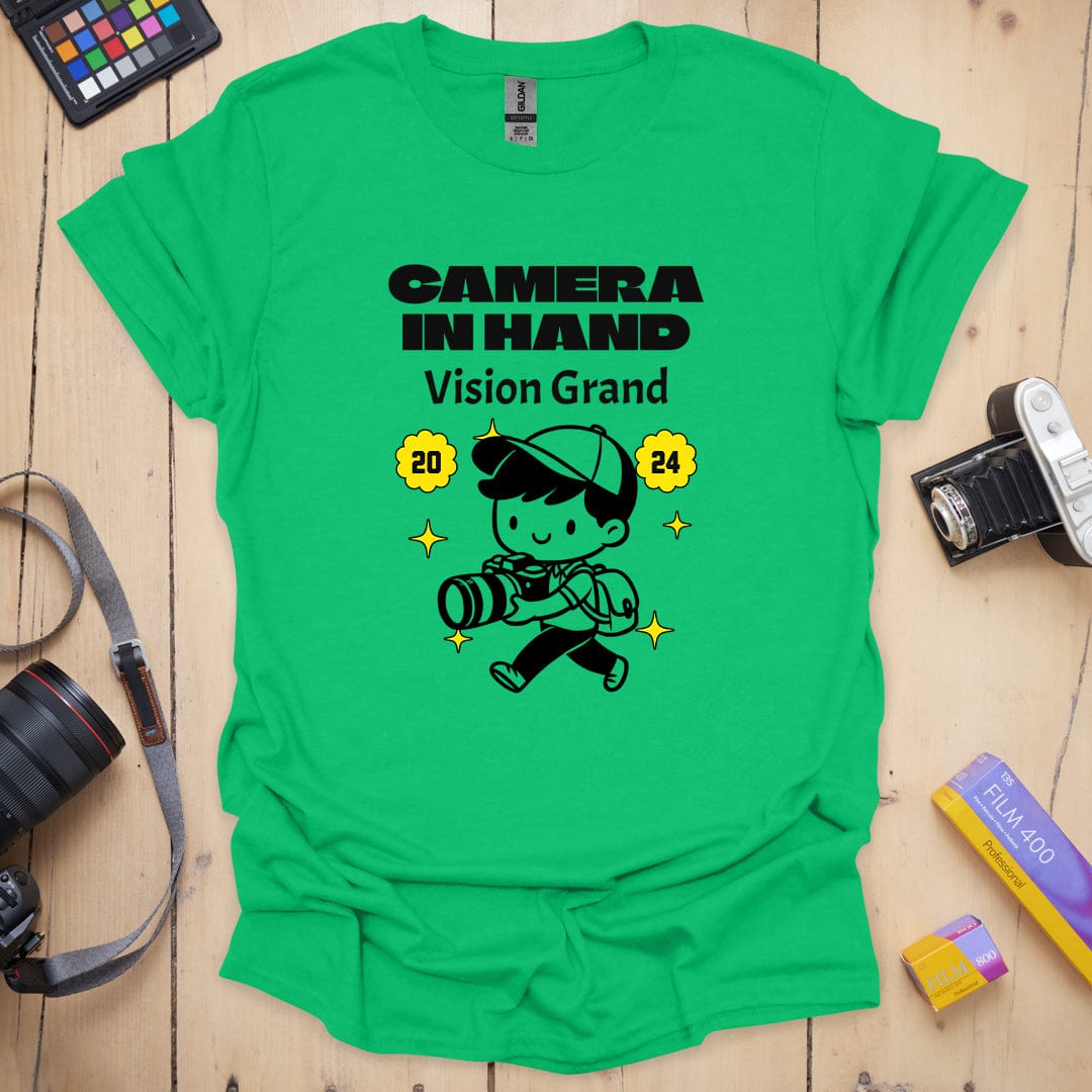 Camera In Hand Vision Grand T-Shirt