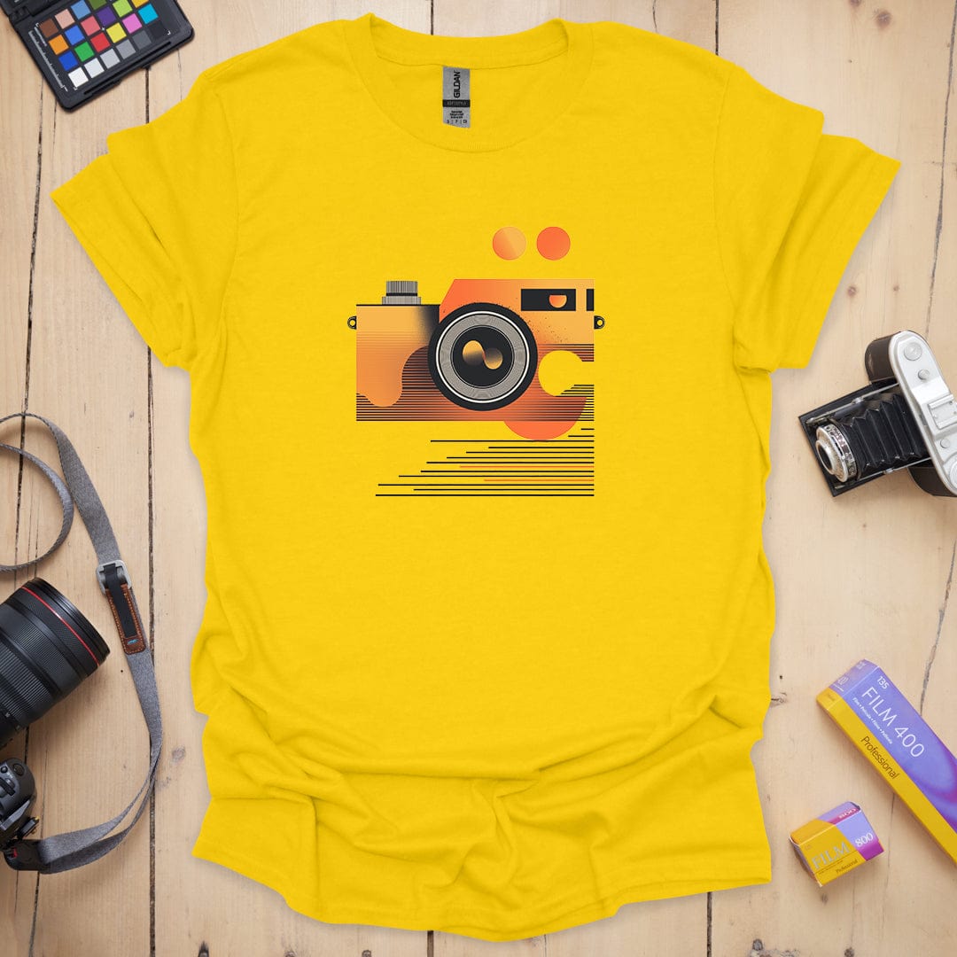 Golden Abstract T-Shirt