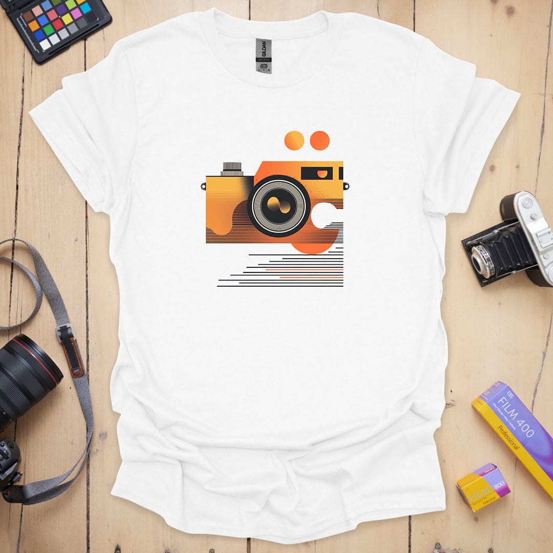 Golden Abstract T-Shirt