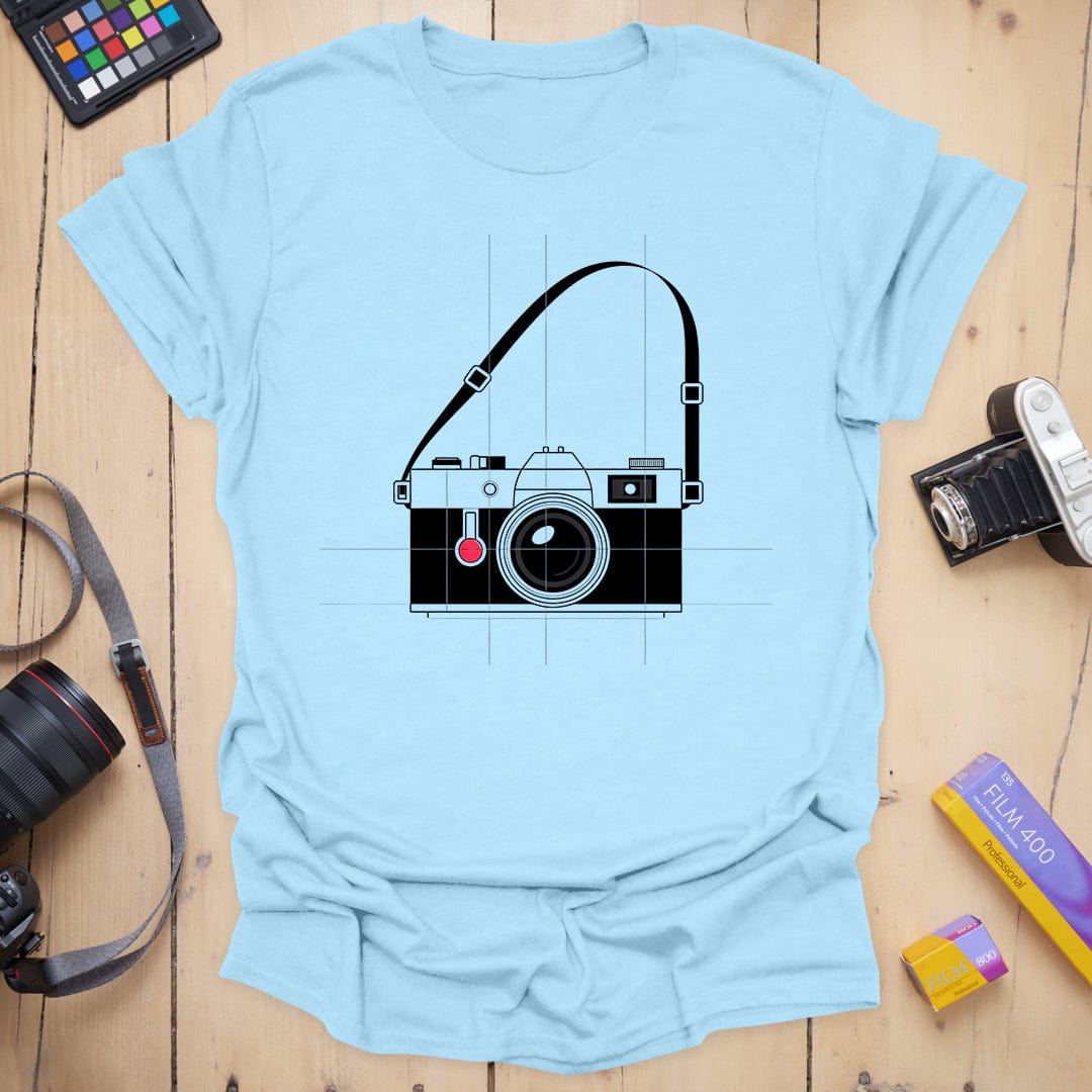 Gridline Camera T-Shirt