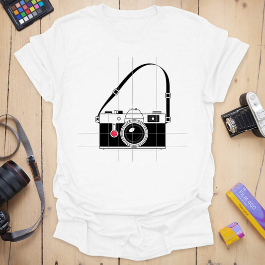 Gridline Camera T-Shirt