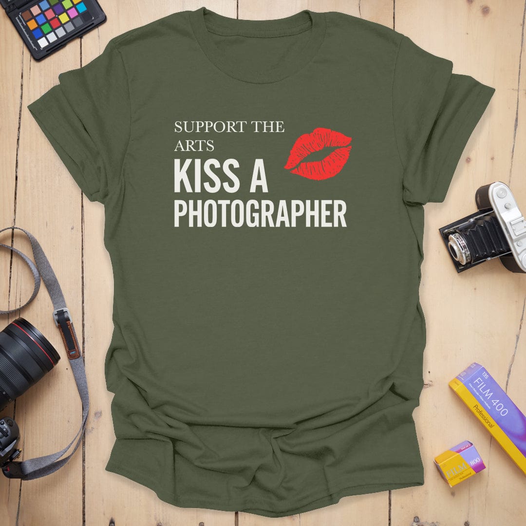 Kiss a Photographer T-Shirt
