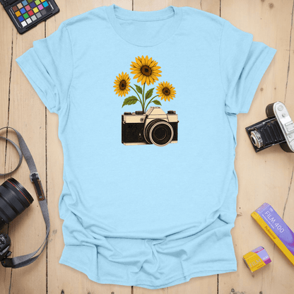415 Sunflowers - Light Blue