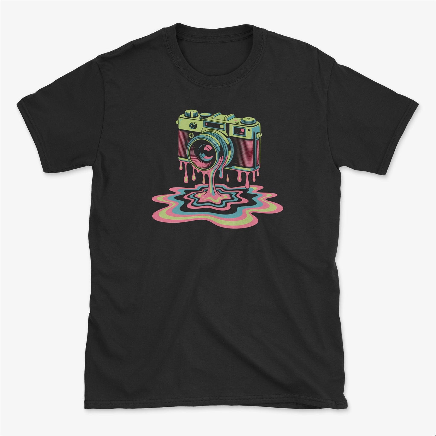Neon Drip Cam T-Shirt